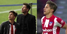 ¡Histórico! 'El Cholo' Simeone hizo debutar a su hijo en primera división con el Atlético de Madrid
