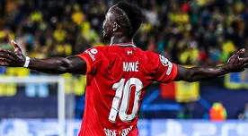 Champions League: Sadio Mané pone el 2-3 para Liverpool que apaga el sueño de Villarreal