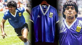 ¿A dónde irá la camiseta histórica de Diego Maradona que usó en el Mundial 1986?