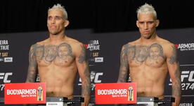 Charles Oliveira y su sorpresiva reacción tras no cumplir el peso indicado en la UFC - VIDEO