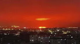 Zozobra en China: cielo se pintó de rojo ante el susto de millones de habitantes