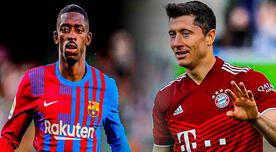 Bayern Múnich vs Barcelona: Empieza la disputa por Lewandowski y Dembelé