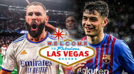 Clásico en Las Vegas: Barcelona y Real Madrid se enfrentarán en la 'Ciudad del Pecado'