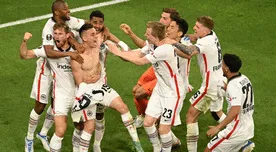 Eintracht Frankfurt  se impuso en los penales a Rangers y es campeón de la Europa League