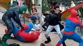 Spider-Man se enfrentaba a sus famosos enemigos pero niños tienen inesperada reacción
