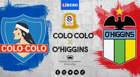 Colo-Colo vs. O'Higgins EN VIVO: hora y dónde ver partido por el Campeonato Nacional