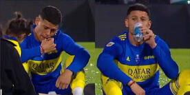 Boca Juniors: Usuarios cuestionan la singular forma en la que Marcos Rojo festejó el título