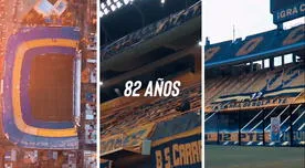 Boca Juniors compartió emocionante video tras los 82 años del Estadio 'La Bombonera'