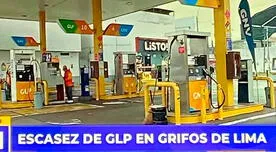 Escasez de GLP en Lima: conductores hacen largas colas para conseguir el combustible