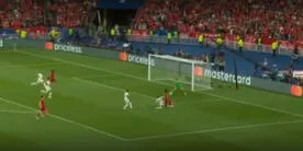 ¡Enorme Courtois! Otra vez apareció el belga y le ahogó el grito de gol a Mohamed Salah