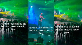 Faraón Love Shady se presentó en Juliaca, pero concierto estuvo casi vacío - VIDEO