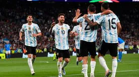 Argentina goleó a Italia y se quedó con la Finalissima 2022 en Londres
