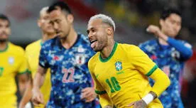 Brasil y un nuevo triunfo en su gira por Asia, venció 1-0 a Japón con gol de Neymar