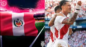 AS Monaco saludó a Perú por el día de la bandera e hincha 'vendió' a Lapadula