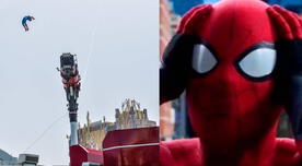 Spider-Man sufre aparatoso accidente durante presentación en Disney