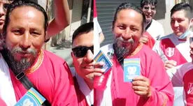 ¡Del Perú para el mundo! 'Hincha israelita' escucha Chacalón Jr. y causa sensación de Doha - VIDEO