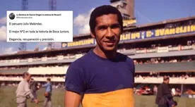 Boca Juniors: hinchas recuerdan a Julio Meléndez como "el mejor Nº 2 de la historia"