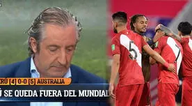 'El Chiringuito' lamentó la eliminación del Perú del Mundial: "Un abrazo enorme desde España"