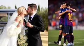 Lionel Messi y el increíble gesto que tuvo en la boda de su excompañero del Barca, Jordi Alba