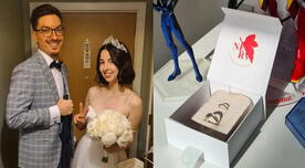 TikTok: novios sorprenden a sus padres entrando a su boda con el opening de Evangelion