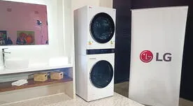 LG WashTower: la lavadora ‘hibrida’ que elimina bacterias y limpia la ropa en 30 minutos
