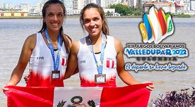 Valledupar 2022: Alessia Palacios y Valeria Palacios obtienen medalla de oro en remo
