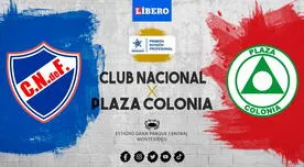 Nacional vs Plaza Colonia EN VIVO por VTV ONLINE: fecha y hora del partido por el torneo Intermedio