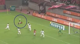 Brasileño se disfrazó de Oliver Atom y marcó golazo de chalaca en la liga japonesa - VIDEO