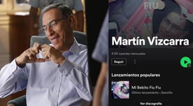 "Mi bebito fiu fiu" regresa a Spotify, pero Martín Vizcarra figura como autor