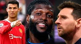 Adebayor afirmó que Cristiano Ronaldo es 250 veces más jugador que Lionel Messi