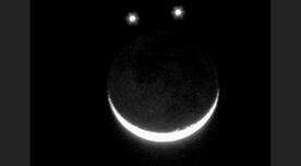 El día que la Luna, Júpiter y Venus se juntaron para 'sonreírle' al mundo