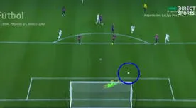 Valverde estuvo a punto de anotar un golazo para el Real Madrid, pero el palo se lo negó