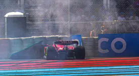 F1 - GP de Francia 2022: Charles Lecrerc lideraba la carrera y sufre un aparatoso choque