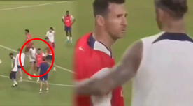 ¡Se enojó el '10'! Messi y Ramos tuvieron fuerte cruce durante los entrenamientos del PSG