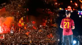 ¡Locura total! Hinchas de Roma abarrotan las calles por presentación de Paulo Dybala