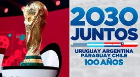 Chile, Uruguay, Paraguay y Argentina se unen: lanzan su candidatura para organizar el Mundial 2030