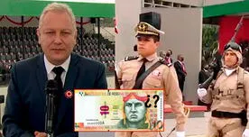 Gunter Rave comete tremendo blooper en vivo: "Jorge Chávez aparece en los billetes de S/10"