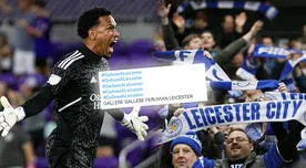 Hinchas de Leicester de la Premier League crean campaña para que el club contrate a Pedro Gallese
