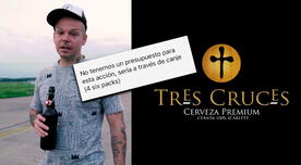 Tres Cruces ofrece cerveza para promocionar concierto de Residente y las redes se indignan
