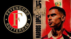 Marcos López es oficialmente nuevo futbolista del Feyenoord de la Eredivisie