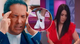 Reinaldo dos Santos le habría regalado zapatillas 'bamba' a Tula Rodríguez - VIDEO