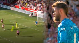 Manchester United y el grosero blooper de De Gea para el 2-0 de Brentford - VIDEO