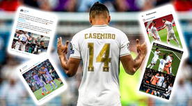 De Benzema a Vinicius: los sentidos mensajes de despedida de jugadores del Real Madrid a Casemiro
