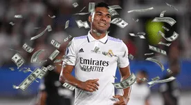 Casemiro y la millonaria cifra que lo ubica en el podio de las ventas más caras de Real Madrid