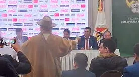Aplican ritual de la buena suerte a Gustavo Costas tras ser anunciado como técnico de Bolivia