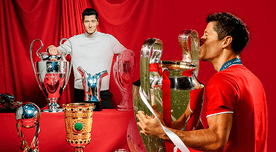 Lewandowski cumple 34 años: los palmarés del futbolista que se mantiene en la élite europea