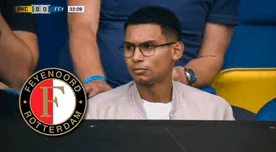Marcos López asiste a un partido de Feyenoord y lo confunden con joven universitario