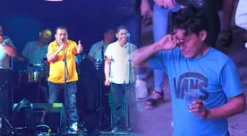 Tony Rosado realiza concierto hace llorar a joven enamorado: "Yo te dije" - VIDEO