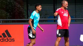Marcos López entrenó por primera vez con Feyenoord y ya sueña con su debut