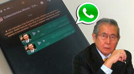 WhatsApp: así podrás enviar audios con la voz del exdictador Alberto Fujimori